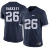 Penn State Nittany Lions Saquon Barkley Jersey #26 Football NCAA Jerseys Dark Blue