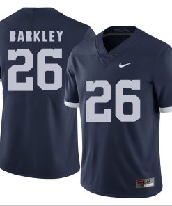 Penn State Nittany Lions Saquon Barkley Jersey #26 Football NCAA Jerseys Dark Blue