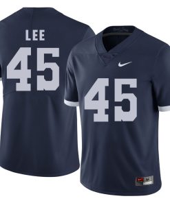 Penn State Nittany Lions Sean Lee Jersey #45 Football NCAA Jerseys Dark Blue