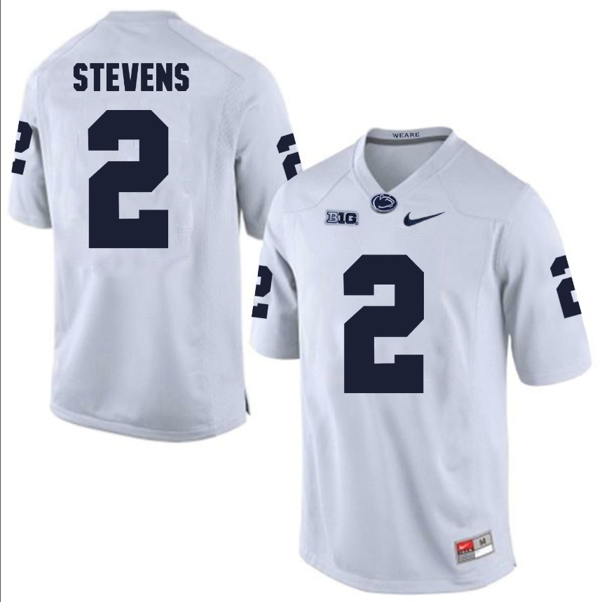 Penn State Nittany Lions Tommy Stevens Jersey #2 Football NCAA Jerseys White