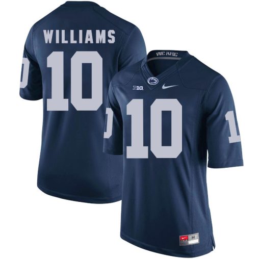 Penn State Nittany Lions Trevor Williams Jersey #10 Football NCAA Jerseys Blue