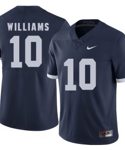 Penn State Nittany Lions Trevor Williams Jersey #10 Football NCAA Jerseys Dark Blue
