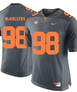Tennessee Volunteers Daniel McCullers Jersey #98 Football NCAA Jerseys Gray