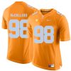 Tennessee Volunteers Daniel McCullers Jersey #98 Football NCAA Jerseys Orange