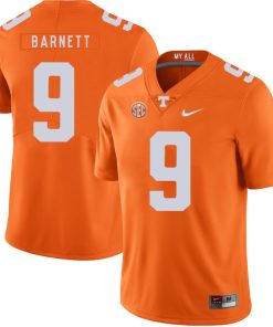 Tennessee Volunteers Derek Barnett Jersey #9 Football NCAA Jerseys Orange White