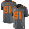 Tennessee Volunteers Doug Atkins Jersey #91 Football NCAA Jerseys Gray Orange