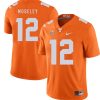 Tennessee Volunteers Emmanuel Moseley Jersey #12 Football NCAA Jerseys Orange