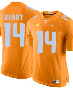 Tennessee Volunteers Eric Berry Jersey #14 Football NCAA Jerseys Light Orange