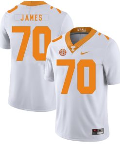 Tennessee Volunteers Ja'Wuan James Jersey #70 Football NCAA Jerseys White