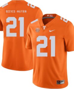 Tennessee Volunteers Jalen Reeves-Maybin Jersey #21 Football NCAA Jerseys Orange