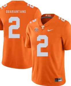 Tennessee Volunteers Jarrett Guarantano Jersey #2 Football NCAA Jerseys Dark Orange