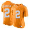 Tennessee Volunteers Jarrett Guarantano Jersey #2 Football NCAA Jerseys Orange