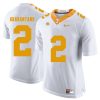 Tennessee Volunteers Jarrett Guarantano Jersey #2 Football NCAA Jerseys White
