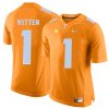 Tennessee Volunteers Jason Witten Jersey #1 Football NCAA Jerseys Orange