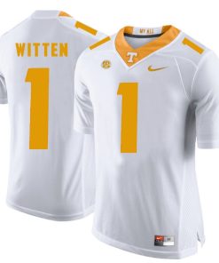 Tennessee Volunteers Jason Witten Jersey #1 Football NCAA Jerseys White