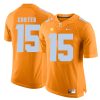 Tennessee Volunteers Jim Bob Cooter Jersey #15 Football NCAA Jerseys Orange