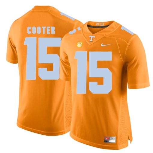 Tennessee Volunteers Jim Bob Cooter Jersey #15 Football NCAA Jerseys Orange