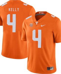 Tennessee Volunteers John Kelly Jersey #4 Football NCAA Jerseys Orange