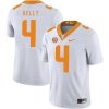 Tennessee Volunteers John Kelly Jersey #4 Football NCAA Jerseys White