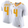 Tennessee Volunteers John Kelly Jersey #4 Football NCAA Jerseys White Orange