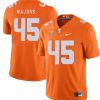 Tennessee Volunteers Johnny Majors Jersey #45 Football NCAA Jerseys Dark Orange