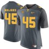 Tennessee Volunteers Johnny Majors Jersey #45 Football NCAA Jerseys Gray