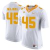 Tennessee Volunteers Johnny Majors Jersey #45 Football NCAA Jerseys White