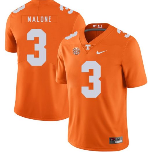 Tennessee Volunteers Josh Malone Jersey #3 Football NCAA Jerseys Orange