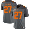 Tennessee Volunteers Justin Coleman Jersey #27 Football NCAA Jerseys Gray