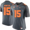 Tennessee Volunteers Justin Hunter Jersey #15 Football NCAA Jerseys Gray Orange