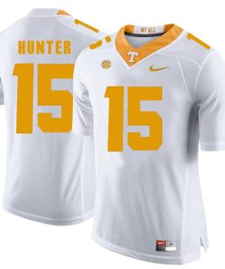 Tennessee Volunteers Justin Hunter Jersey #15 Football NCAA Jerseys White