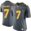 Tennessee Volunteers Kenny Chesney Jersey #7 Football NCAA Jerseys Gray