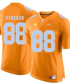 Tennessee Volunteers Luke Stocker Jersey #88 Football NCAA Jerseys Orange White
