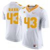 Tennessee Volunteers Matt Darr Jersey #43 Football NCAA Jerseys White
