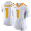 Tennessee Volunteers Michael Palardy Jersey #1 Football NCAA Jerseys White