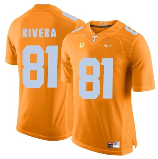 Tennessee Volunteers Mychal Rivera Jersey #81 Football NCAA Jerseys Orange