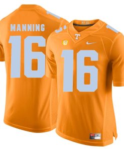 Tennessee Volunteers Peyton Manning Jersey #16 Football NCAA Jerseys Orange