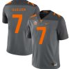 Tennessee Volunteers Rashaan Gaulden Jersey #7 Football NCAA Jerseys Gray