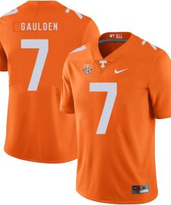 Tennessee Volunteers Rashaan Gaulden Jersey #7 Football NCAA Jerseys Orange