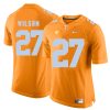 Tennessee Volunteers Toby Wilson Jersey #27 Football NCAA Jerseys Orange