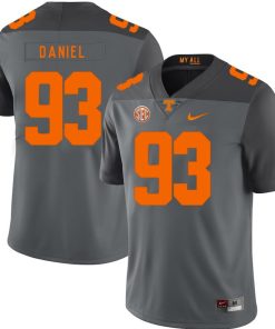 Tennessee Volunteers Trevor Daniel Jersey #93 Football NCAA Jerseys Gray
