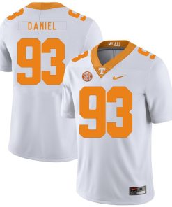 Tennessee Volunteers Trevor Daniel Jersey #93 Football NCAA Jerseys White