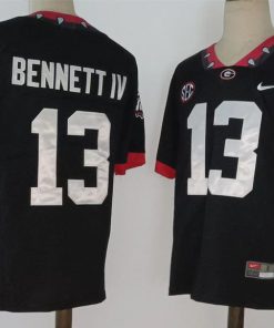 Georgia Bulldogs #13 Stetson Bennett IV NCAA Football Jersey Black New