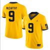 Michigan Wolverines #9 J.J. McCarthy NCAA Football Jersey Yellow