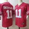 Ohio State Buckeyes #11 Smith-Njigba NCAA Football Jersey Red