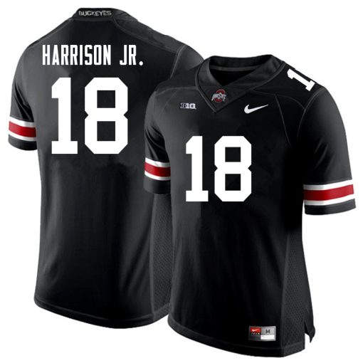 Ohio State Buckeyes #18 Marvin Harrison Jr. College Football Jersey Black