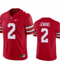 Ohio State Buckeyes #2 Malcolm Jenkins NCAA Football Jersey Red