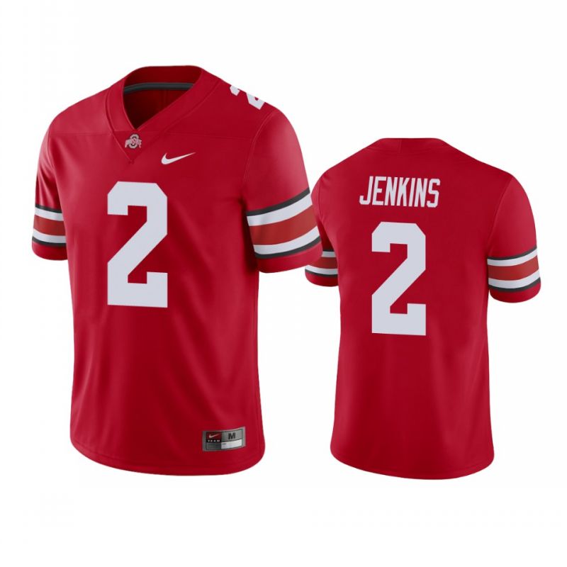 Ohio State Buckeyes #2 Malcolm Jenkins NCAA Football Jersey Red
