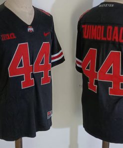 Ohio State Buckeyes #44 JT Tuimoloau NCAA Football Jersey Black