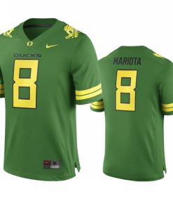 Oregon Ducks #8 Marcus Mariota NCAA Football Jersey Green